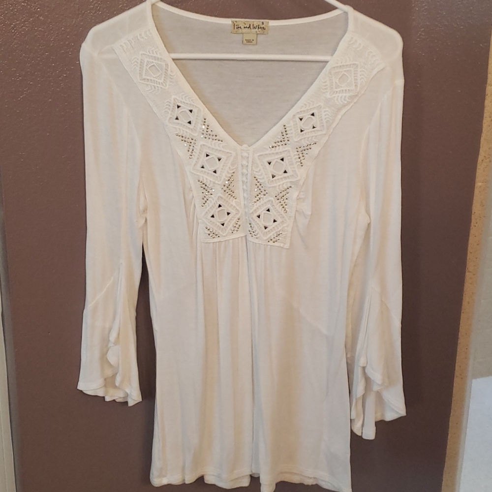 Beautiful white top